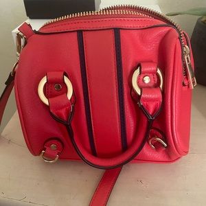 Topshop red purse